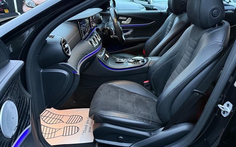 Used Mercedes E400 AMG Line Premium Plus 340 HP (250 kW) 2018 Black Sedan