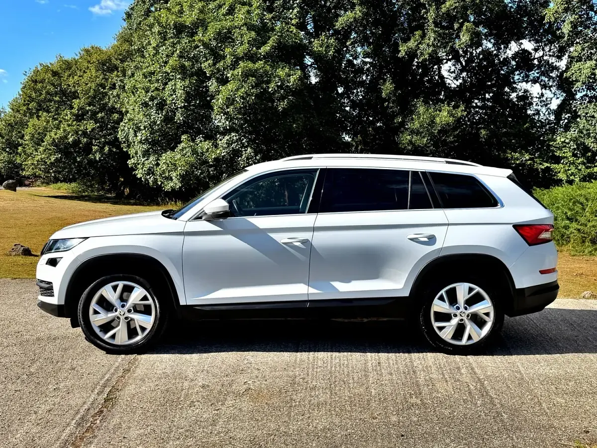 Used Skoda Kodiaq 150 HP (110 kW) 2019 White SUV