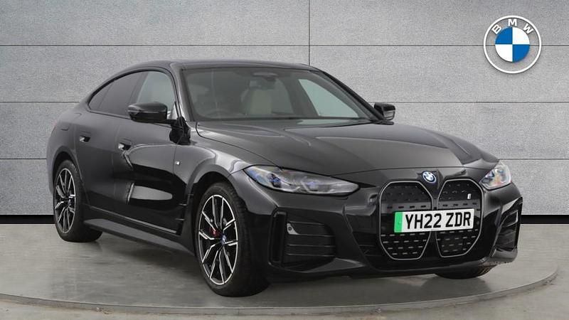 Black Used 2022 BMW i4 M Sport Sedan | £31,000 (Fair price) - Image 1/4