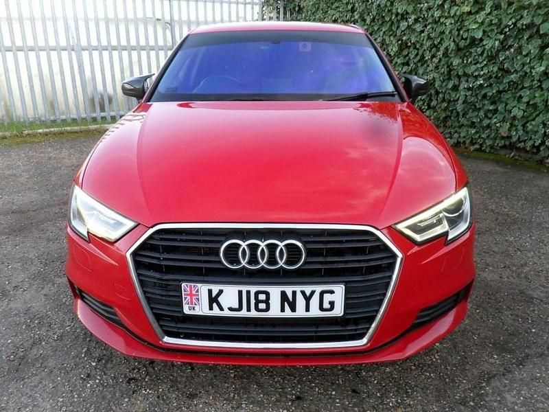 Used Audi A3 Sportback Design 150 HP (110 kW) 2018 Red Hatchback