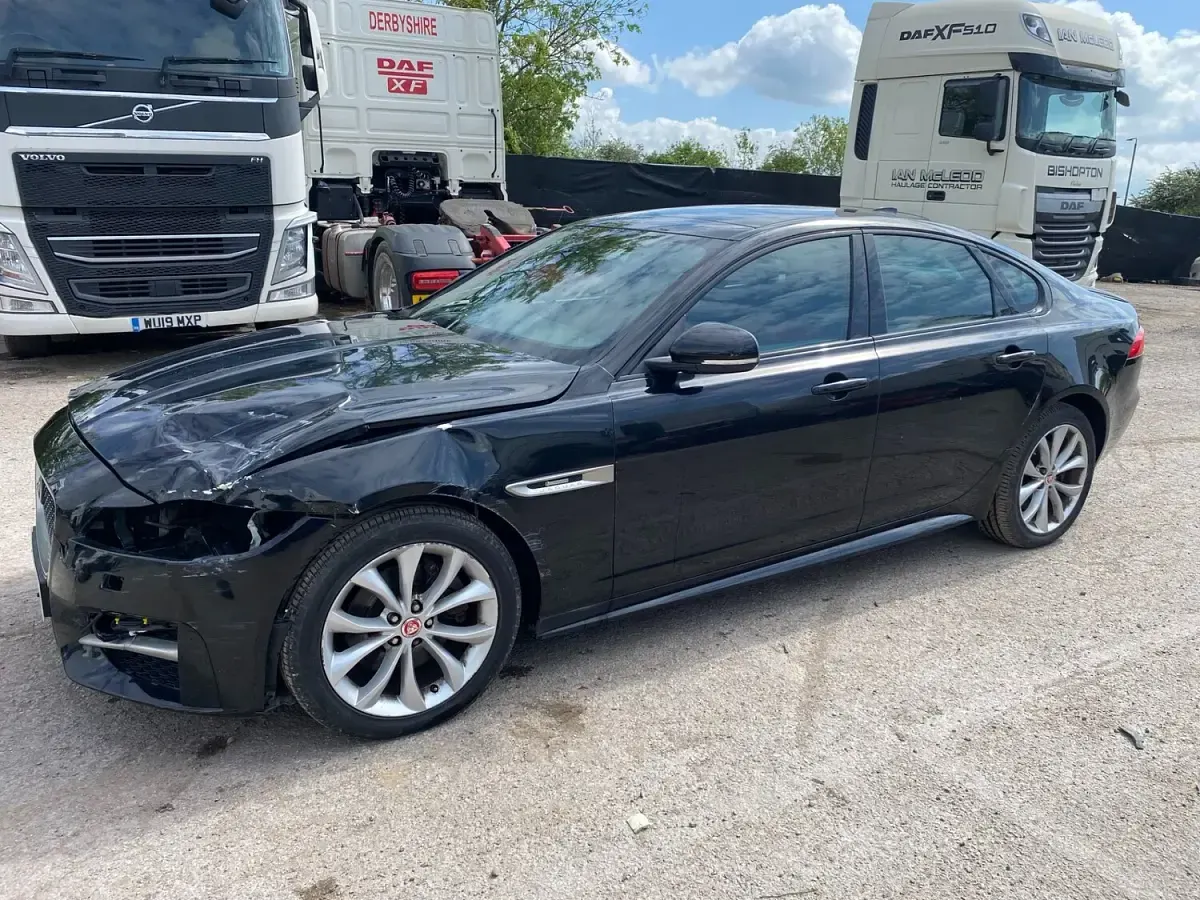 Used Jaguar XF R-Sport 2016 Black Sedan