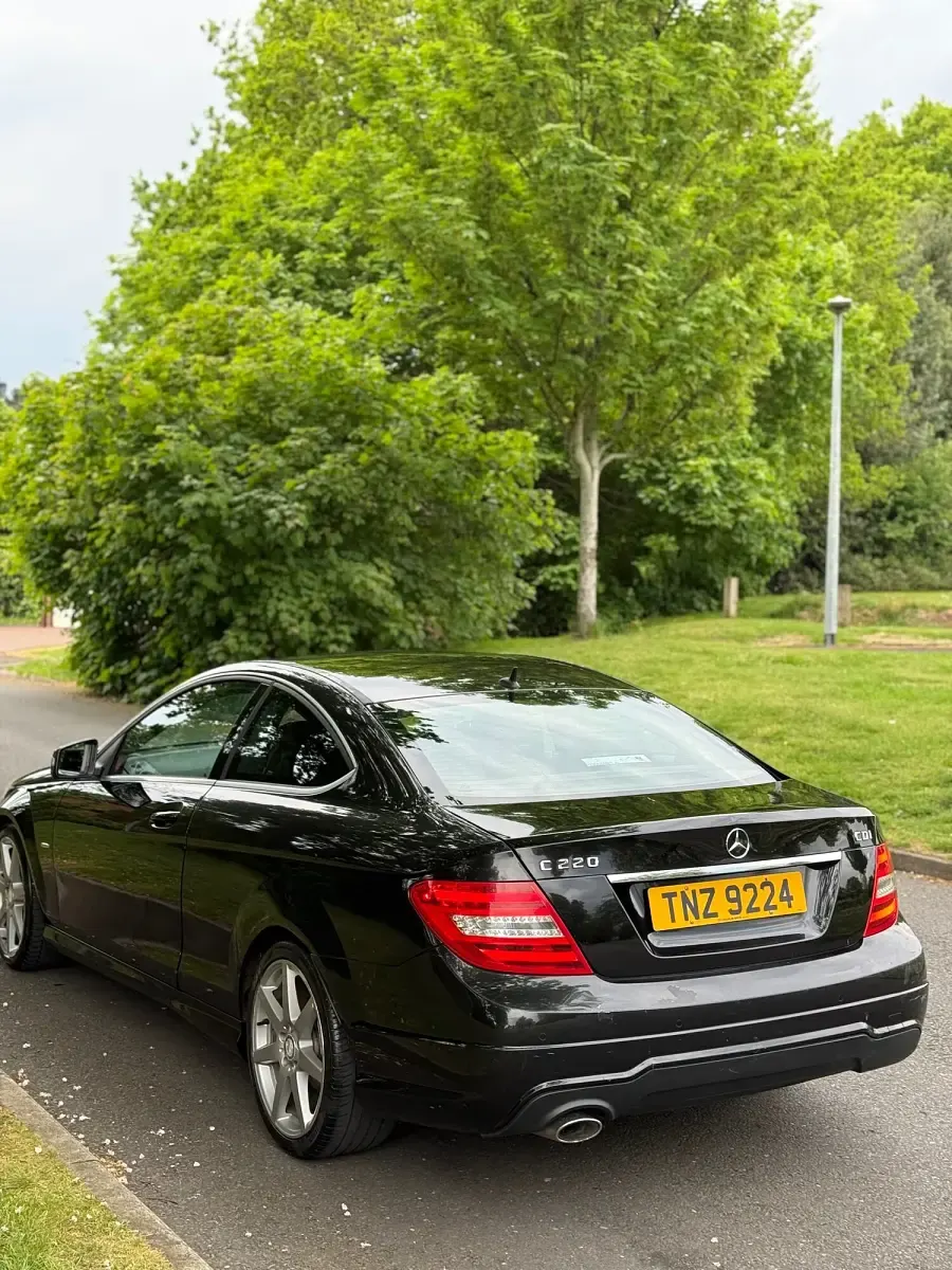 Used Mercedes C220 Sport Edition 2012 Black Coupe