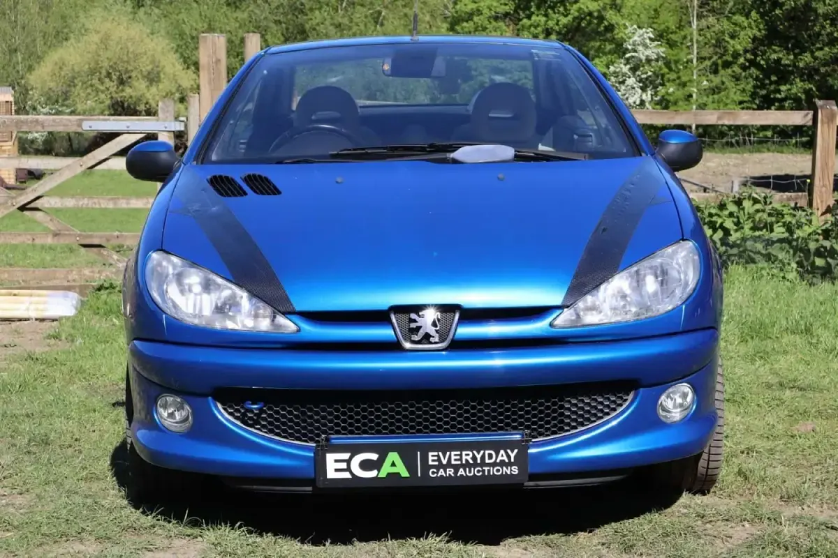 Używany Peugeot 206 Allure 2006 Niebieski Kabriolet