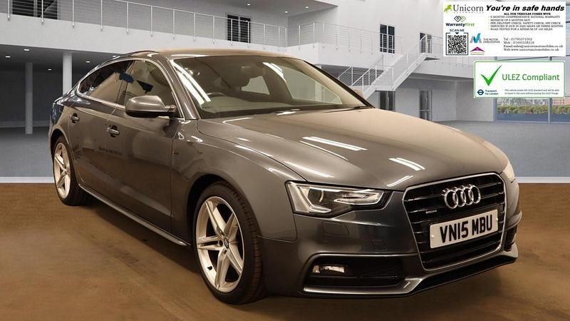 Grey Used 2015 Audi A5 S-Line Coupe | £10,490 (Fair price) - Image 1/4