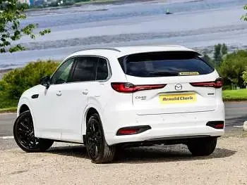 New Mazda CX-80 Homura-Line 254 HP (186 kW) 2026 Rhodium white SUV