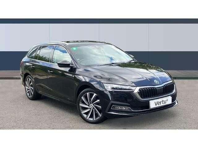 Black Used 2021 Skoda Octavia SE L Estate | £12,910 (Fair price) - Image 1/4