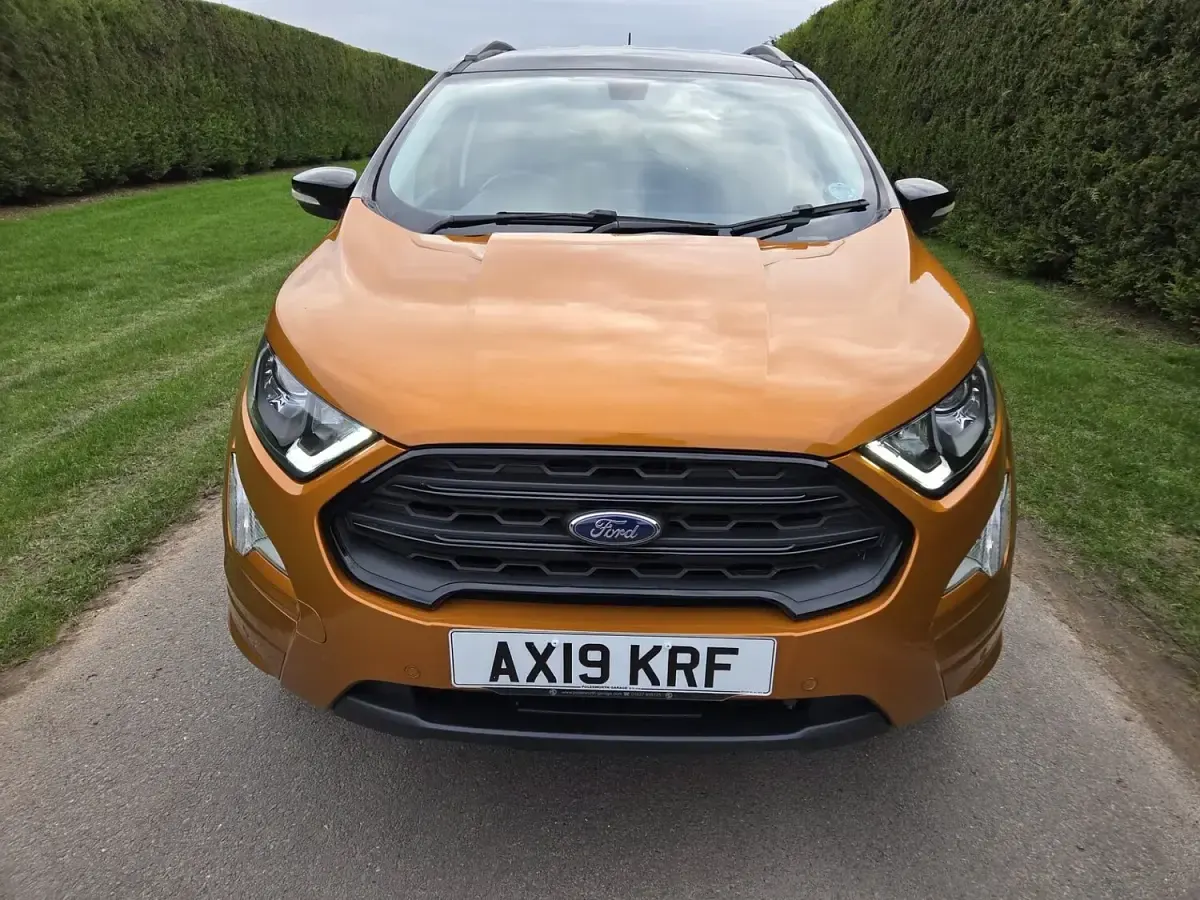 Used Ford Ecosport ST-Line 140 HP (102 kW) 2019 Orange SUV