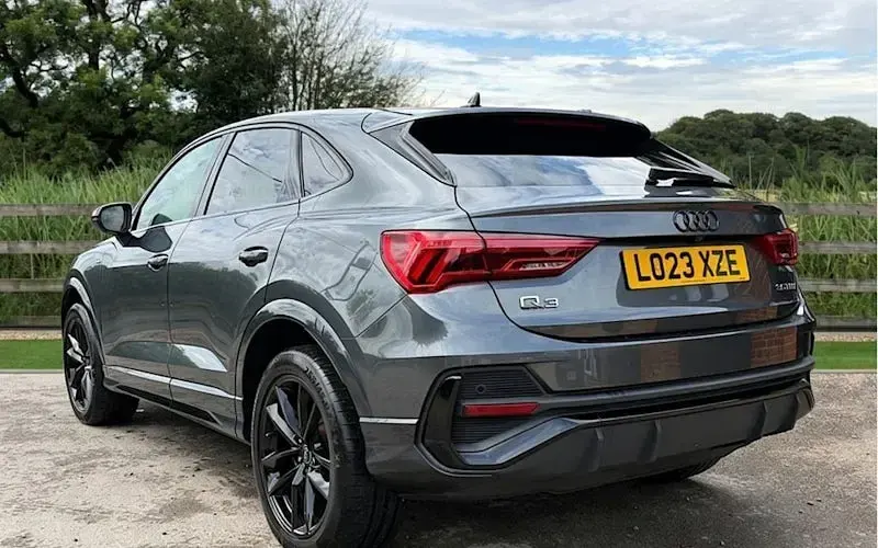 Used Audi Q3 Sportback Black Edition 150 HP (110 kW) 2023 Grey SUV