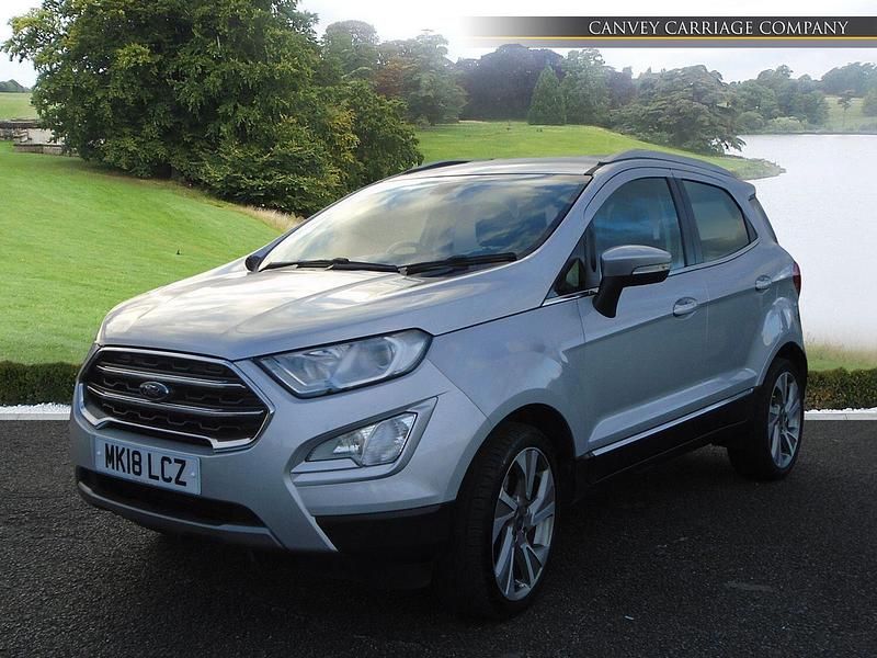 Used Ford Ecosport Titanium 100 HP (73 kW) 2018 Silver SUV