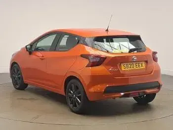 Used Nissan Micra Acenta Limited Edition 100 HP (73 kW) 2020 Orange Hatchback