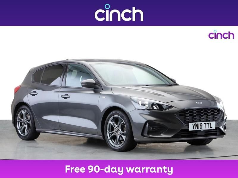 Grey Used 2019 Ford Focus ST-Line Hatchback | £10,199 (Fair price) - Image 1/3