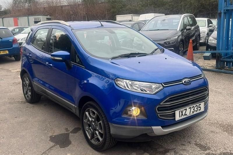 Used Ford Ecosport Titanium 125 HP (91 kW) 2016 Blue SUV