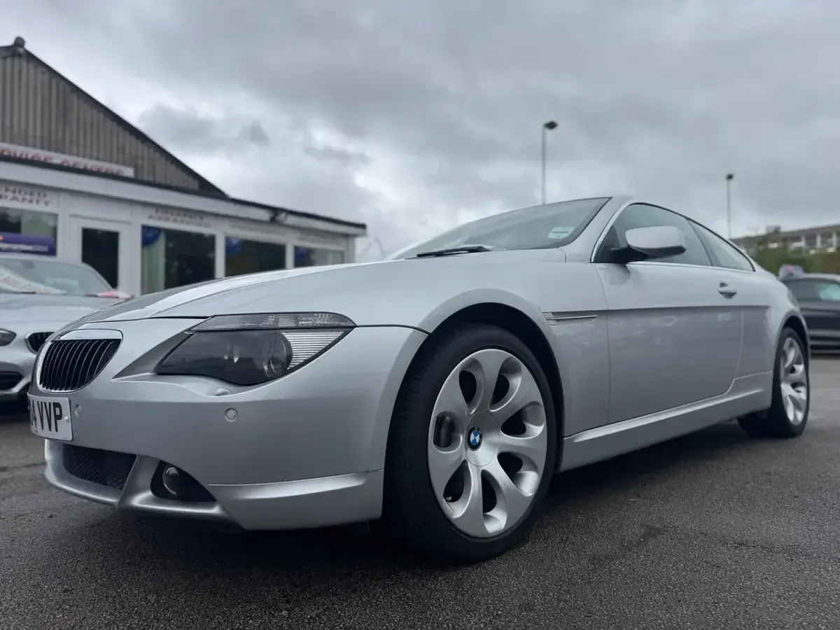 Used BMW 645 Impressive 2003 Silver Coupe