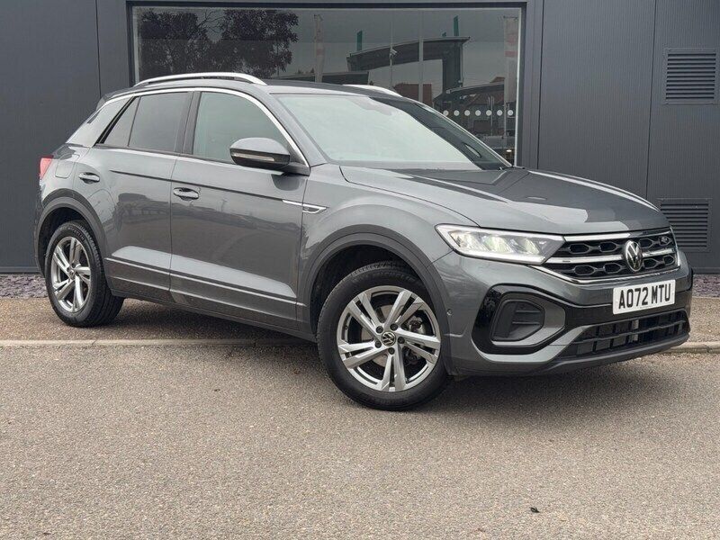 Grey Used 2022 VW T-Roc R-line SUV | £23,995 (Fair price) - Image 1/4