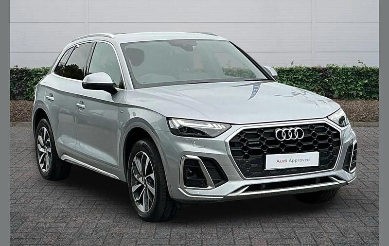 Used Audi Q5 S-Line 200 HP (147 kW) 2021 Silver SUV