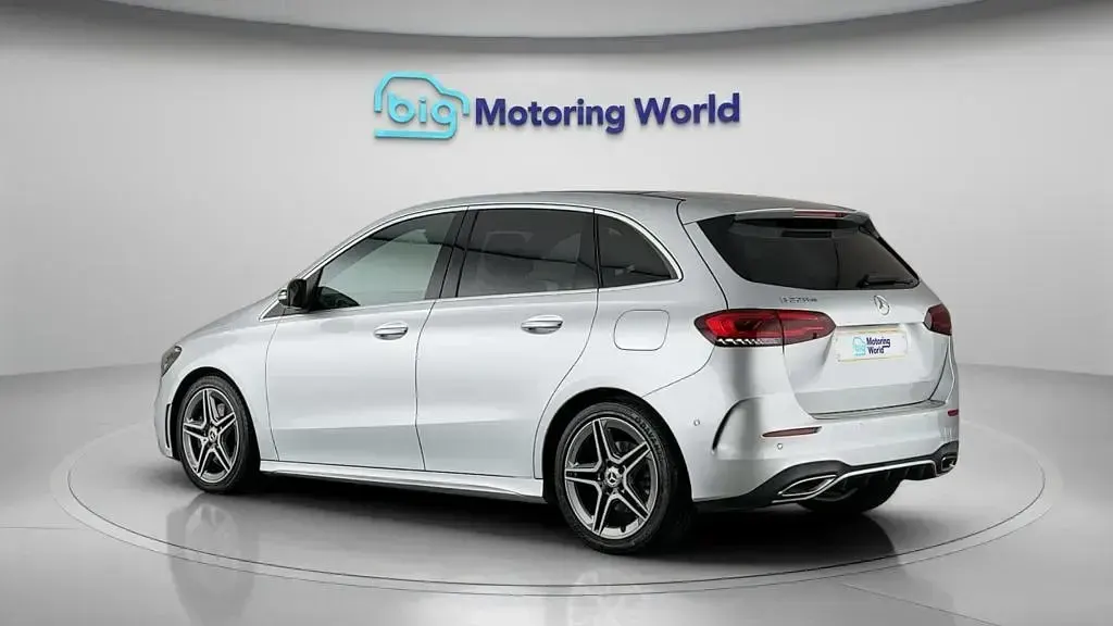 Used Mercedes B220 AMG line 190 HP (139 kW) 2019 Silver Hatchback