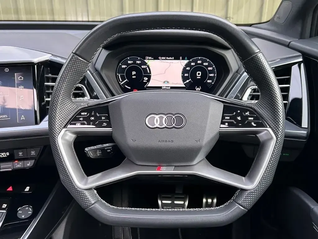 Used Audi Q4 e-tron Advanced 219 kW (299 HP) 2023 Blue SUV