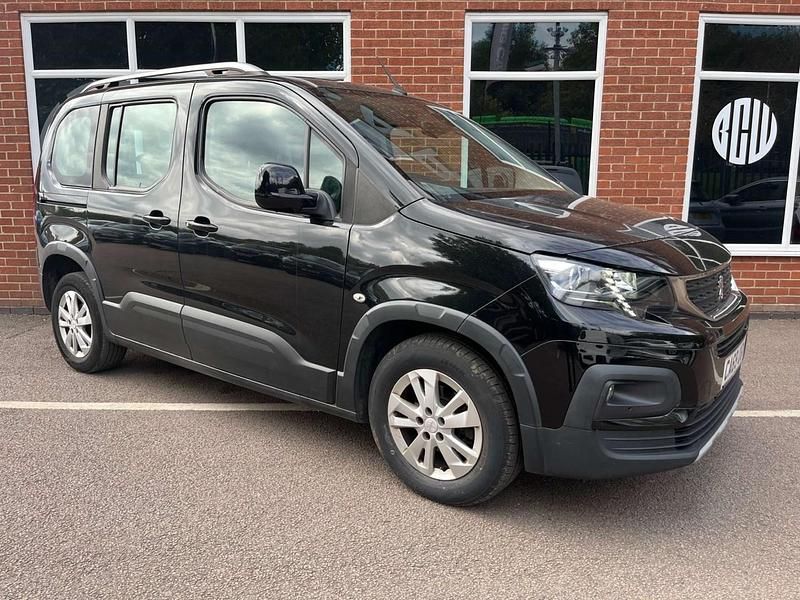 Black Used 2020 Peugeot Rifter Allure MPV | £9,700 (Good price) - Image 1/4
