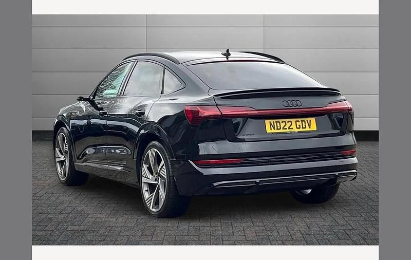 Used Audi e-tron Sportback Advanced 300 kW (408 HP) 2022 Black SUV