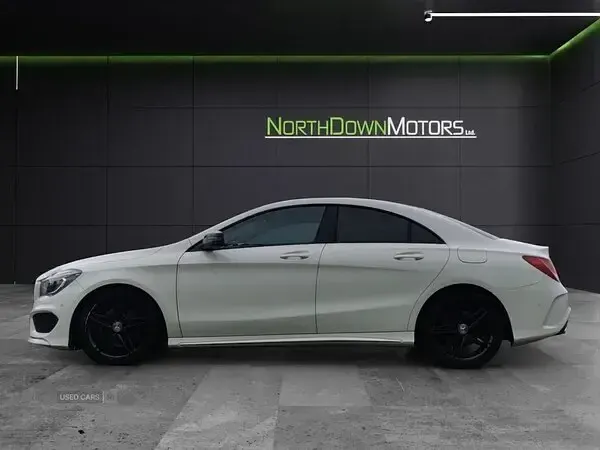 Used Mercedes CLA220 AMG 177 HP (130 kW) 2015 White Sedan