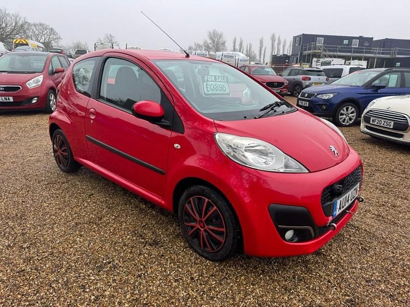Used Peugeot 107 Active 2014 Red Hatchback