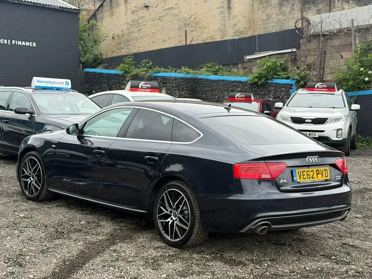 Used Audi A5 Sportback S-Line 245 HP (180 kW) 2013 Blue Hatchback