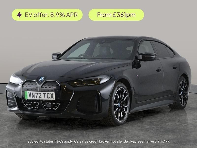 Black Used 2022 BMW i4 Comfort Edition Sedan | £24,979 (Super price) - Image 1/3