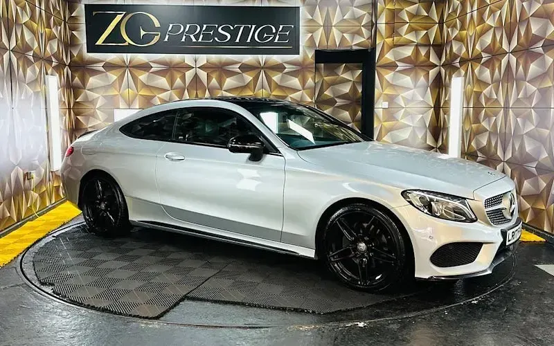 Used Mercedes C220 AMG line 170 HP (125 kW) 2017 Coupe