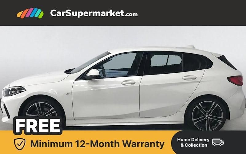 Used BMW 118 M Sport 136 HP (100 kW) 2021 White Hatchback