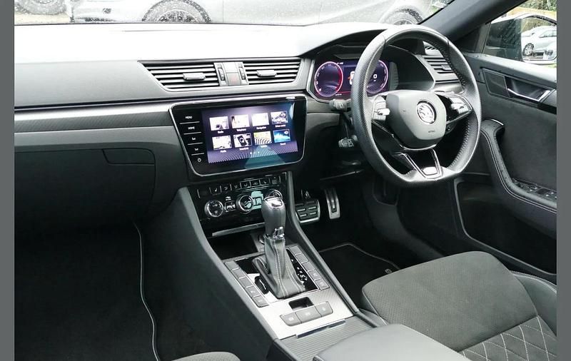 Used Skoda Superb SportlinePlus 147 HP (108 kW) 2023 Black magic pearl effect Hatchback