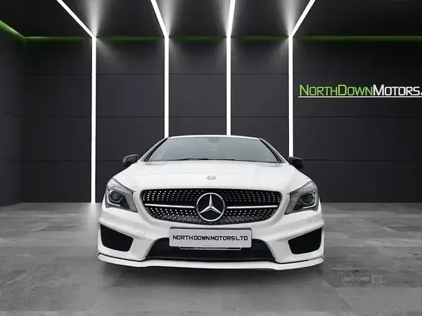 Used Mercedes CLA220 AMG 177 HP (130 kW) 2015 White Sedan