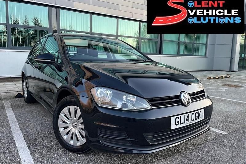 Used VW Golf VII S 105 HP (77 kW) 2014 Black Hatchback