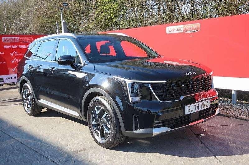 Black Used 2024 Kia Sorento 2 SUV | £36,890 (Good price) - Image 1/4