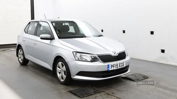 Used Skoda Fabia SE 2015 Silver Hatchback