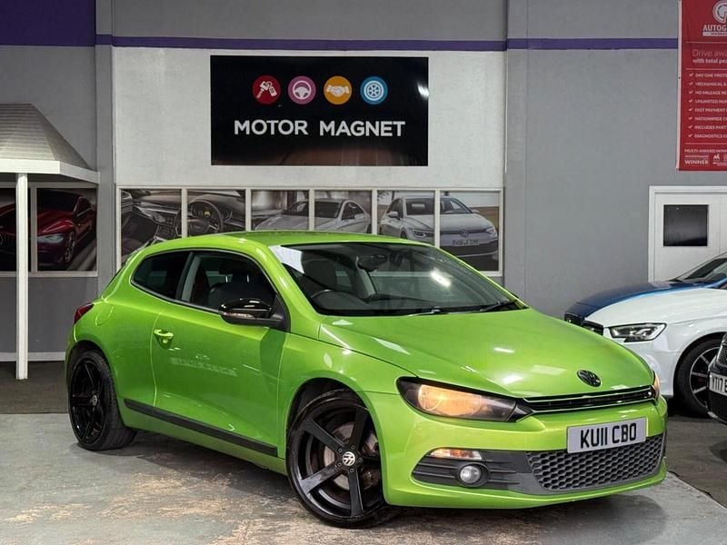 Green Used 2011 VW Scirocco GT Coupe | £3,990 (Good price) - Image 1/4