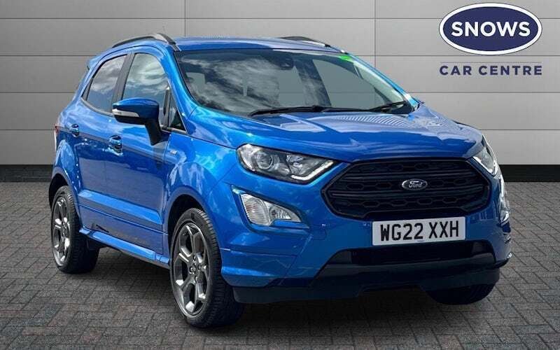 Blue Used 2022 Ford Ecosport ST-Line SUV | £11,789 (Good price) - Image 1/4