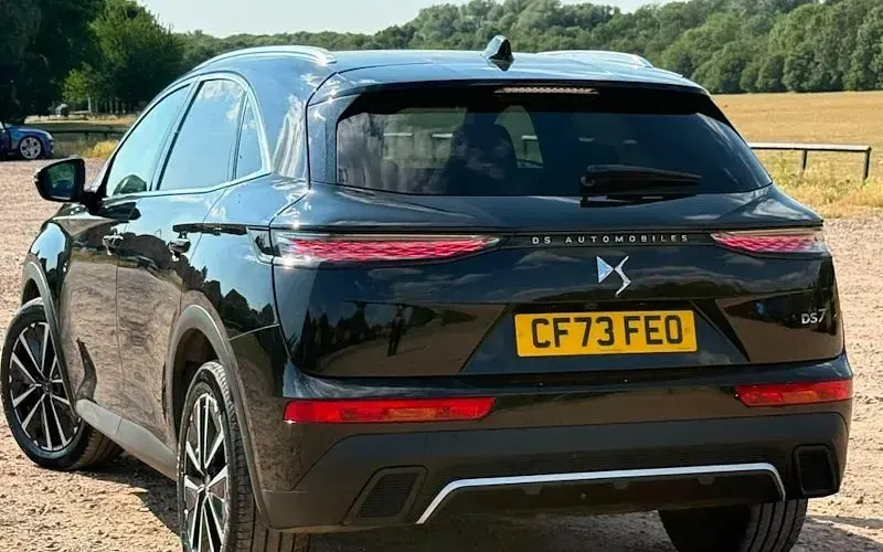 Used DS Automobiles DS7 Crossback Rivoli 131 HP (96 kW) 2023 Black SUV