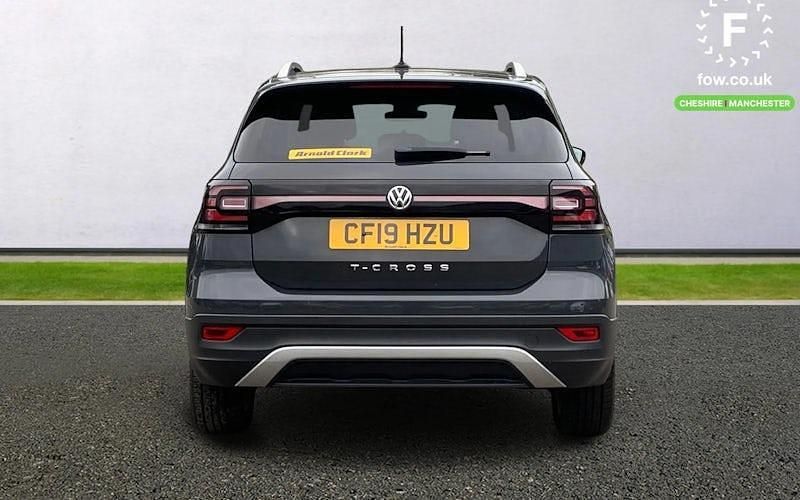 Used VW T-Cross SEL 116 HP (85 kW) 2019 Grey SUV