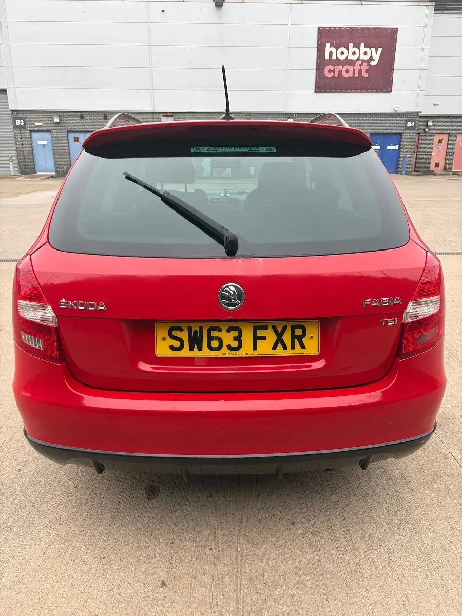 Used Skoda Fabia Monte Carlo 105 HP (77 kW) 2013 Red Estate