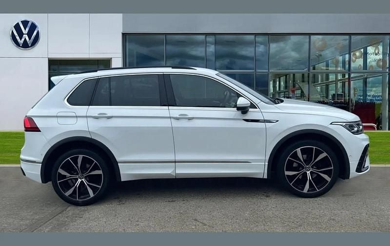 Used VW Tiguan R-line 150 HP (110 kW) 2021 White SUV