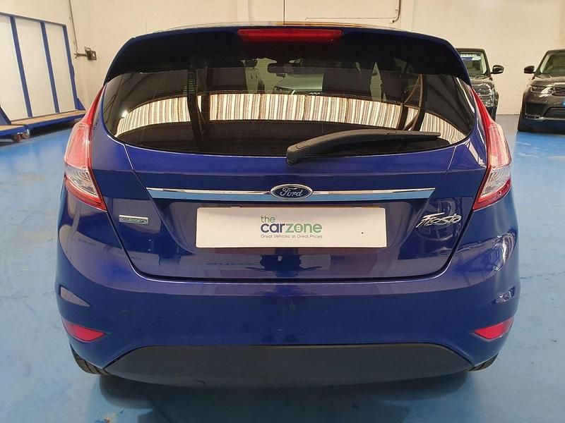 Used Ford Fiesta Titanium 2015 Blue Hatchback