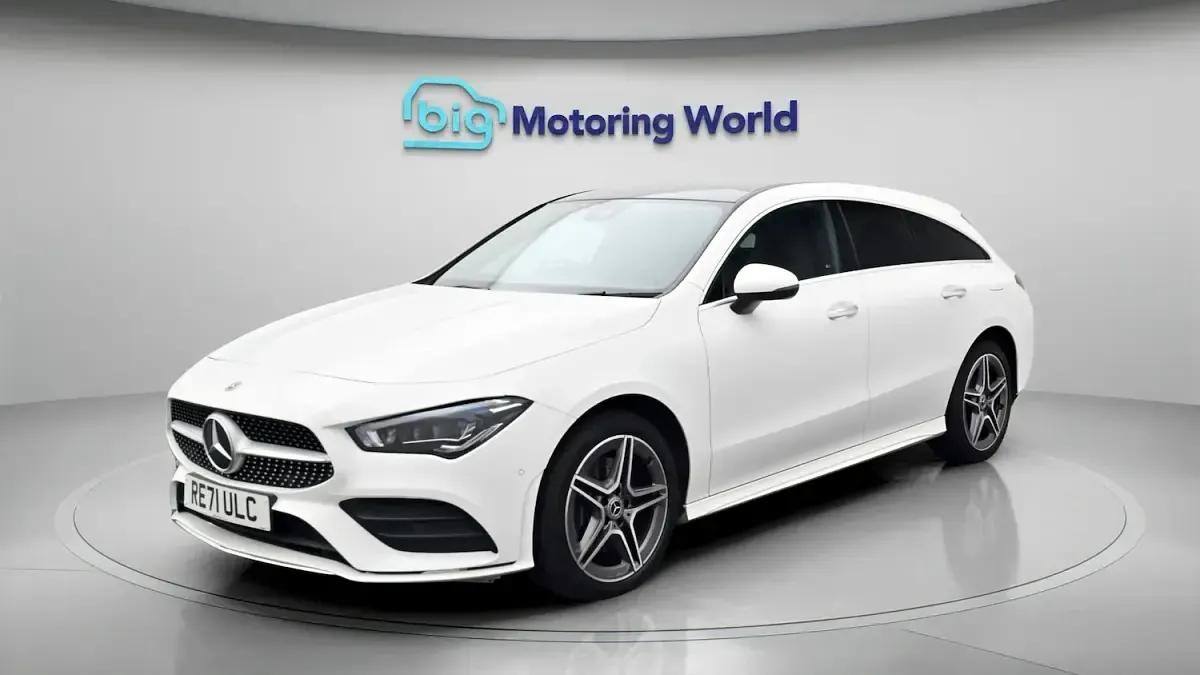Used Mercedes CLA250e AMG Line Premium Plus 2021 White Coupe
