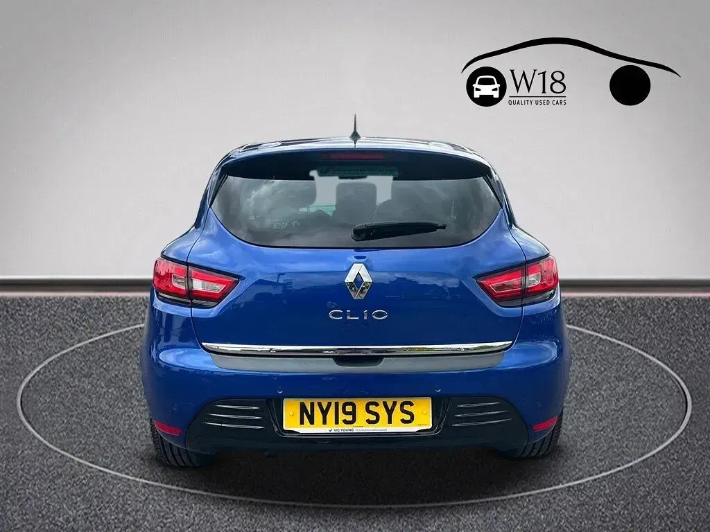 Used Renault Clio IV Iconic 75 HP (55 kW) 2019 Blue Hatchback