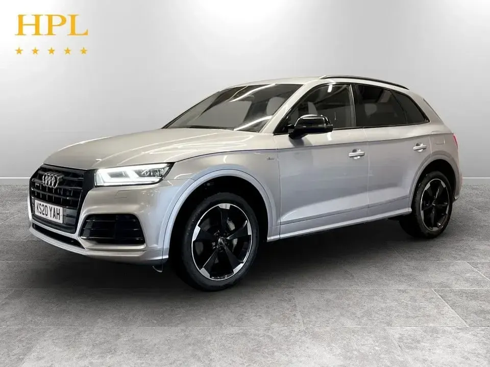 Used Audi Q5 Black Edition 2020 Silver SUV