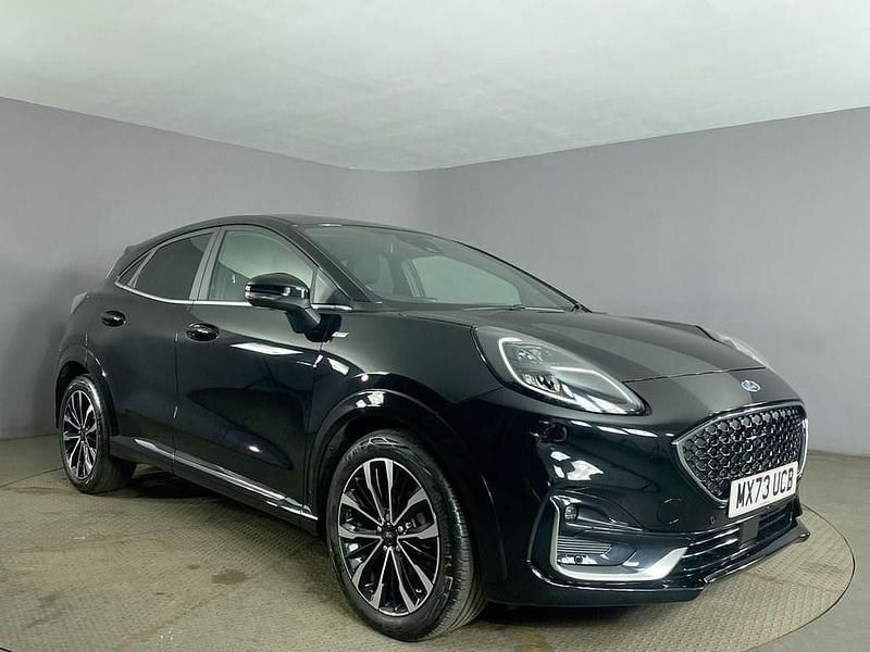 Black Used 2023 Ford Puma ST-Line Hatchback | £19,299 (Fair price) - Image 1/4