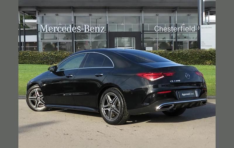 Used Mercedes CLA180 AMG Line Premium Plus 134 HP (98 kW) 2021 Black Sedan