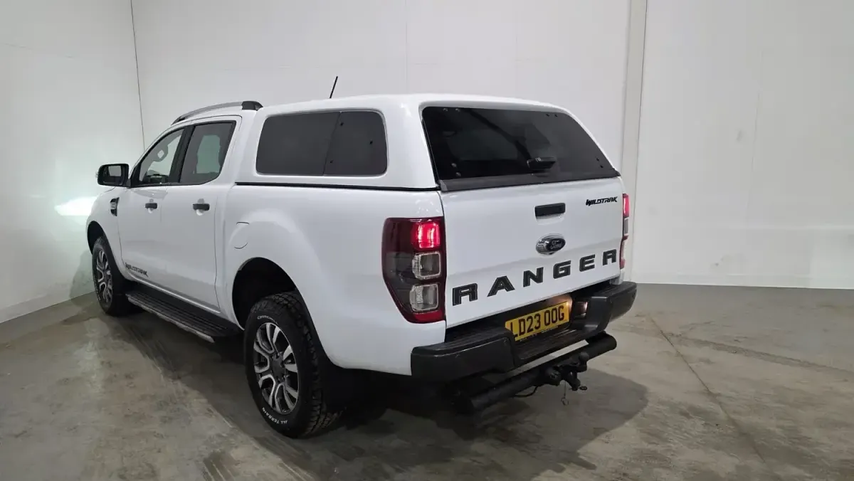 Begagnad Ford Ranger Wildtrack 2023 Vit Pickup