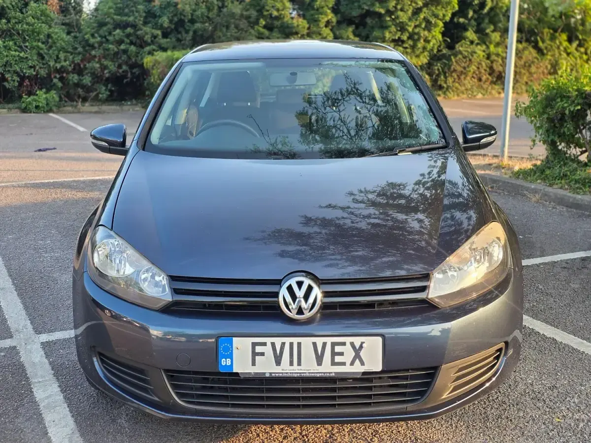 Used VW Golf VI S 85 HP (62 kW) 2011 Blue Hatchback