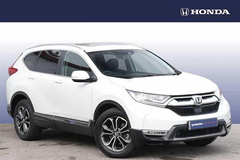 White Used 2023 Honda CR-V Hybrid SUV | £29,495 (Fair price) - Image 1/4