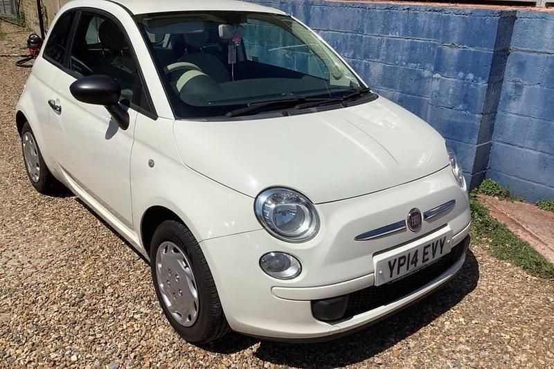 Beige Used 2014 Fiat 500 Pop Hatchback | £3,495 (Good price) - Image 1/1